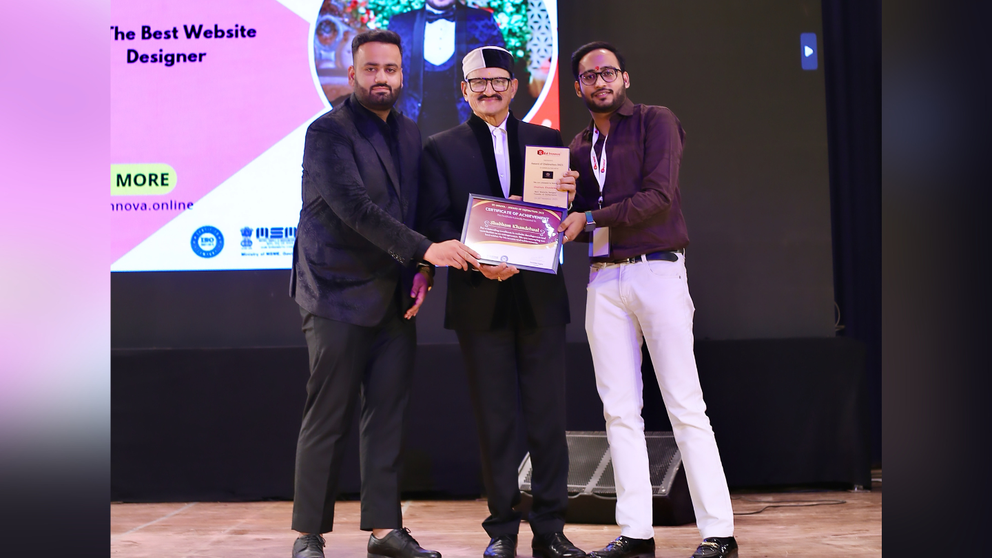 Best Website Designer in Delhi Award 2023